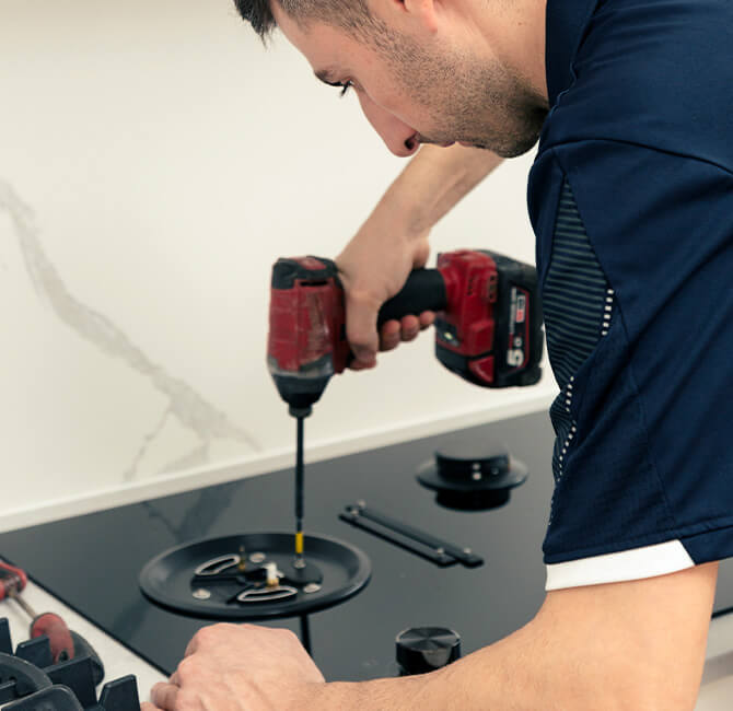 Gas Cooktop Installation