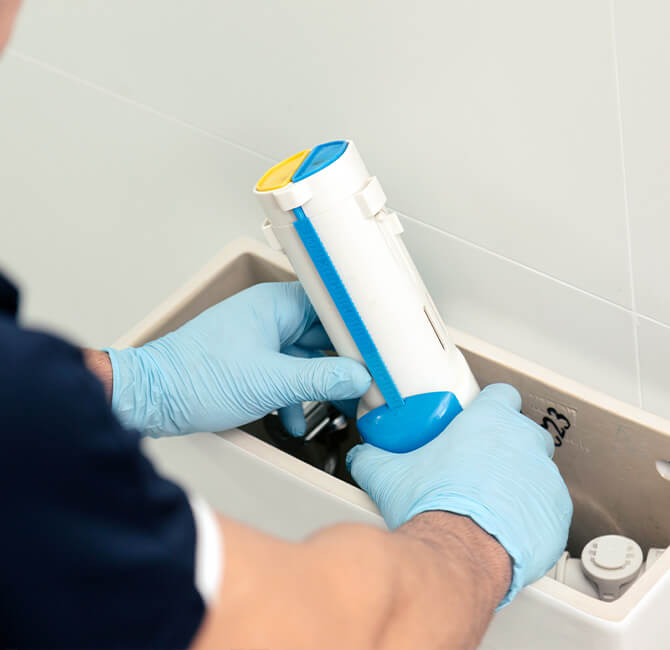 Repairing Toilet Cistern